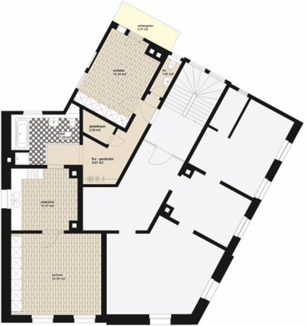 Wohn- und Geschäftshaus Stuttgart  - Winfried Elflein Architekten