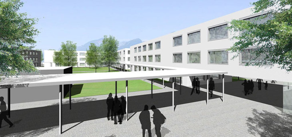 Gymnasium und Mittelschule Thun Schweiz - Winfried Elflein Architekten